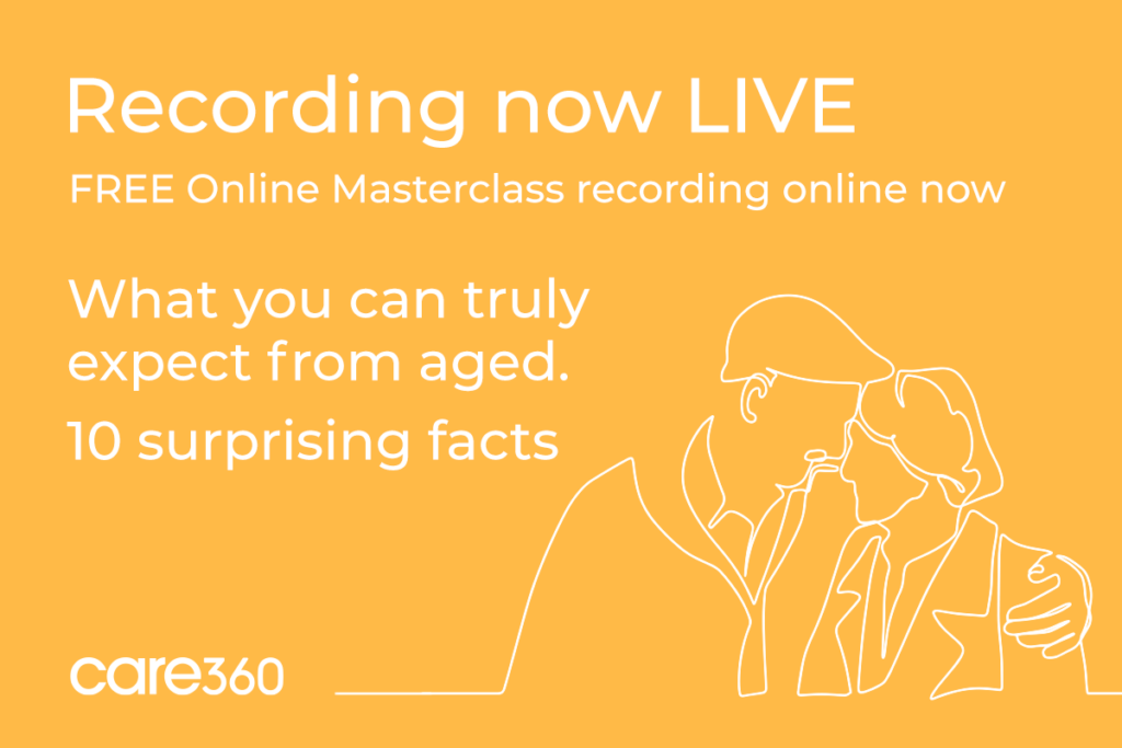 Free Aged Care Masterclass Recording Now Live